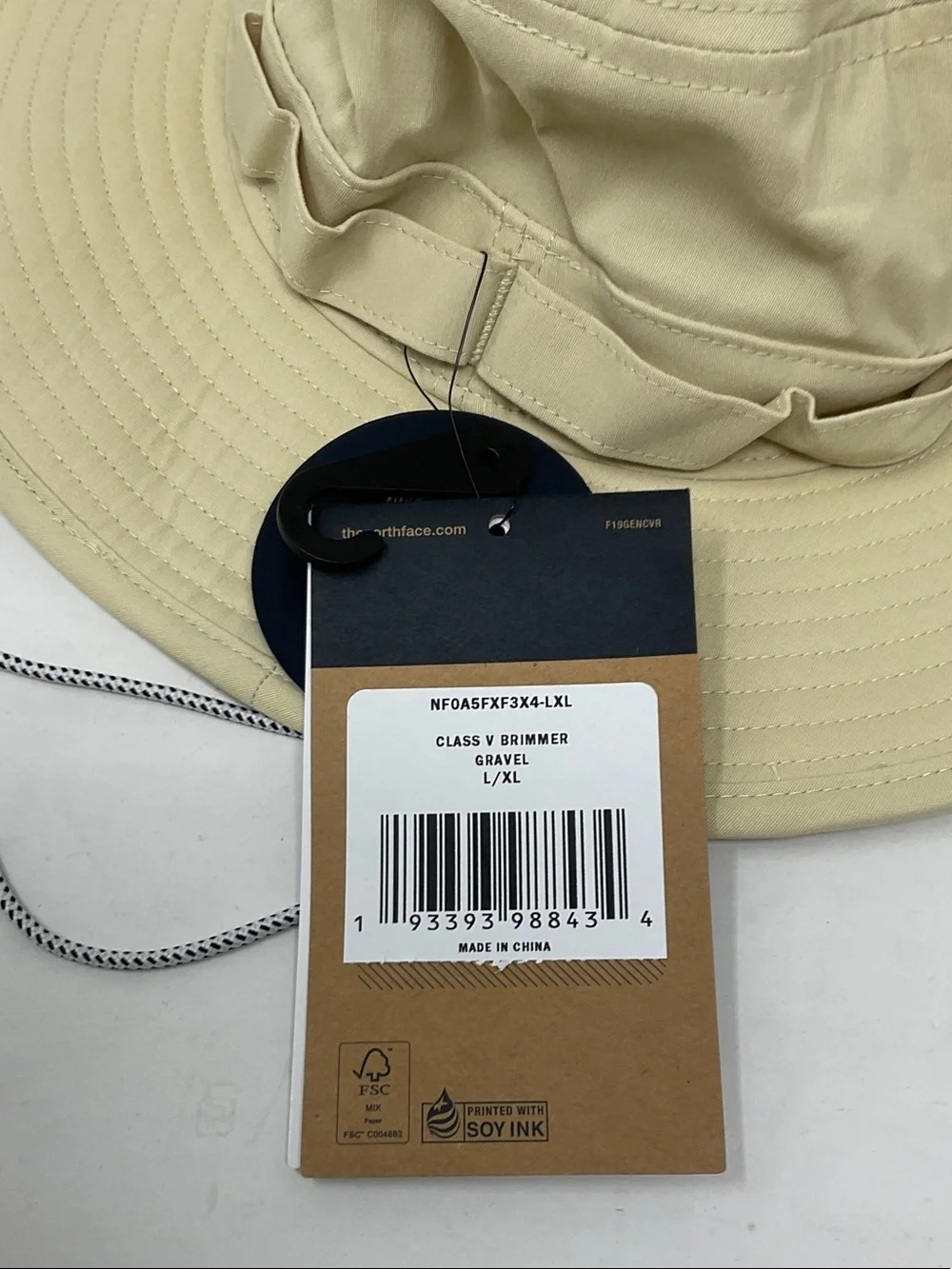 The North Face Men's Beige Wide-Brim Boonie Hat